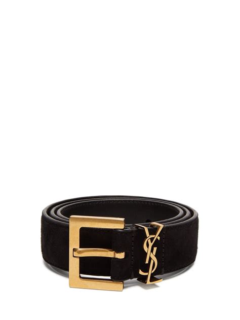 ysl designer belt men|ysl suede belt.